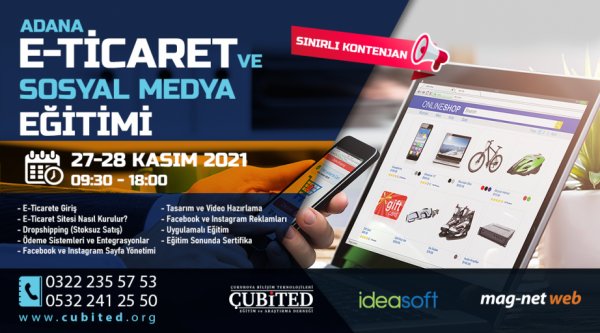 ADANA SOSYAL MEDYA KURSU